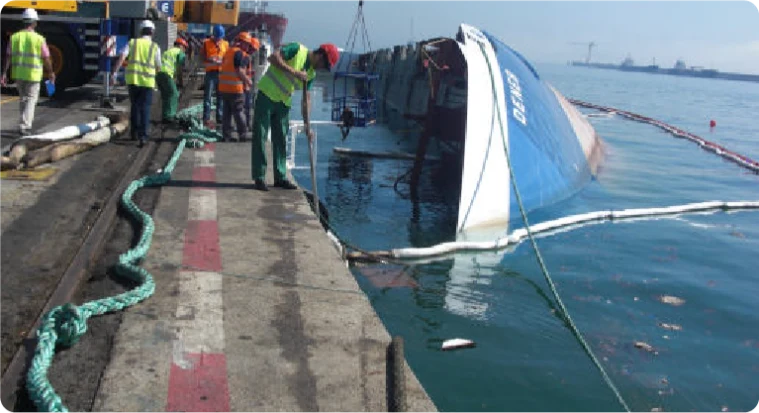 Capsized Vessels - Nagasa Marine Surveyors